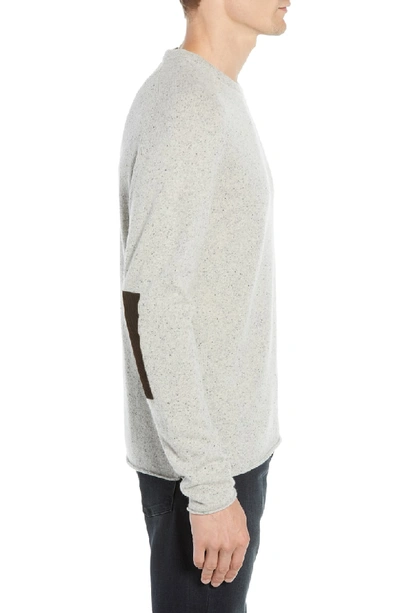 Shop Billy Reid Heirloom Wool Blend Sweater In Light Grey