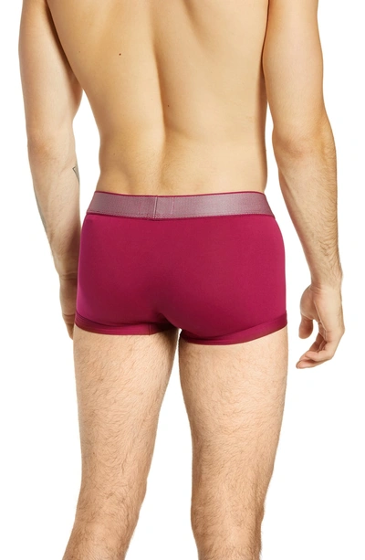 Shop Calvin Klein Customized Stretch Low Rise Trunks In Maggie
