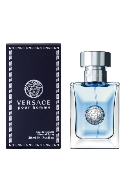 Shop Versace Pour Homme Eau De Toilette Spray (6.7 Oz.) ($196 Value)