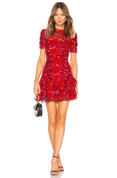 Shop Tanya Taylor Carti Dress In Red