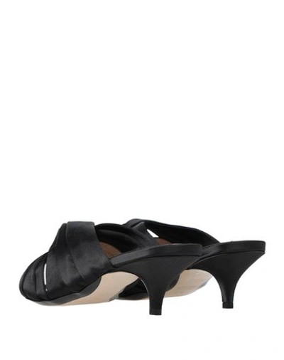 Shop N°21 Woman Sandals Black Size 7 Textile Fibers