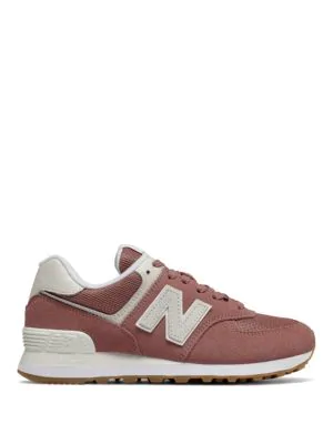 New Balance 574 Suede And Mesh Running Shoes In Dark Oxide | ModeSens