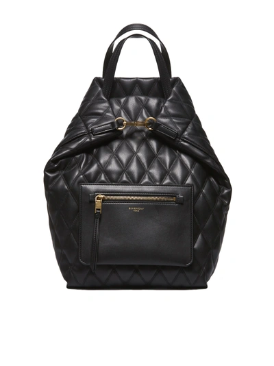 Shop Givenchy Duo Backpack In Nero
