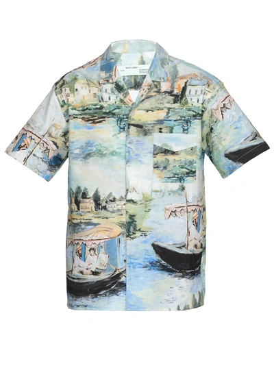 Shop Off-white Lake Holiday Shirt In All Over No Color