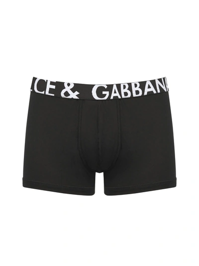 Shop Dolce & Gabbana Bermudas In Nero Bianco