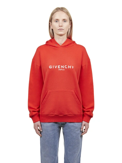 Shop Givenchy Fleece In Red