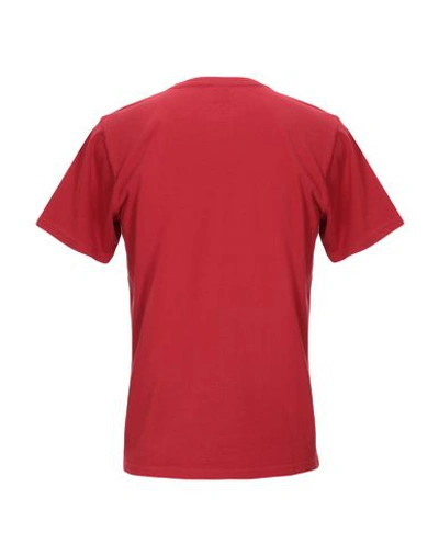 Shop Fila T-shirt In Red