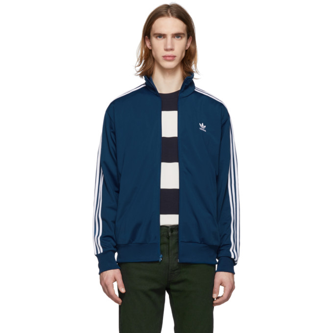 adidas blue firebird jacket