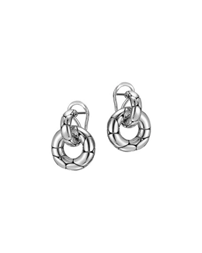 Shop John Hardy Kali Door-knocker Earrings In Sterling Silver