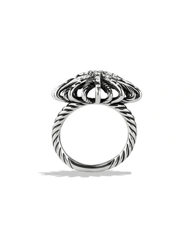 Shop David Yurman Starburst Ring With Diamonds In Pave Diamonds