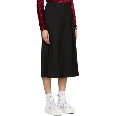 Shop Mcq By Alexander Mcqueen Mcq Alexander Mcqueen Black Atami Cropped Trousers In 1000 - Blac