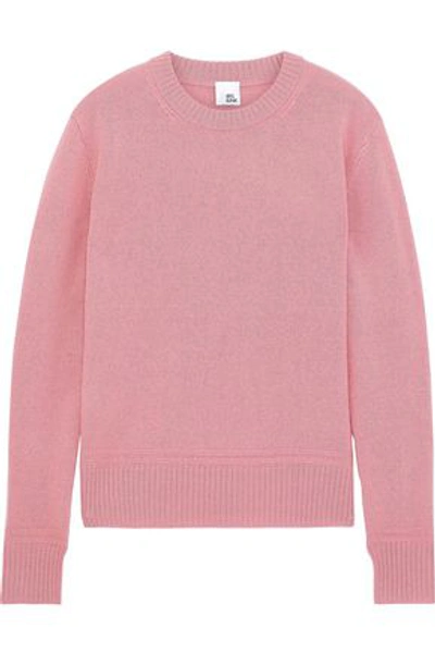 Shop Iris & Ink Woman Everly Oversized Wool Sweater Pink