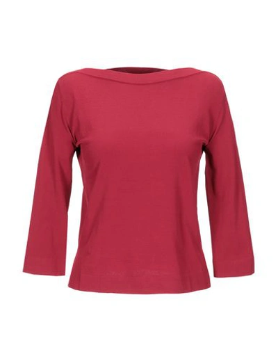 Shop Roberto Collina Sweaters In Red