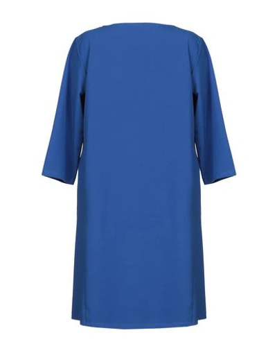 Shop Mangano Short Dresses In Blue