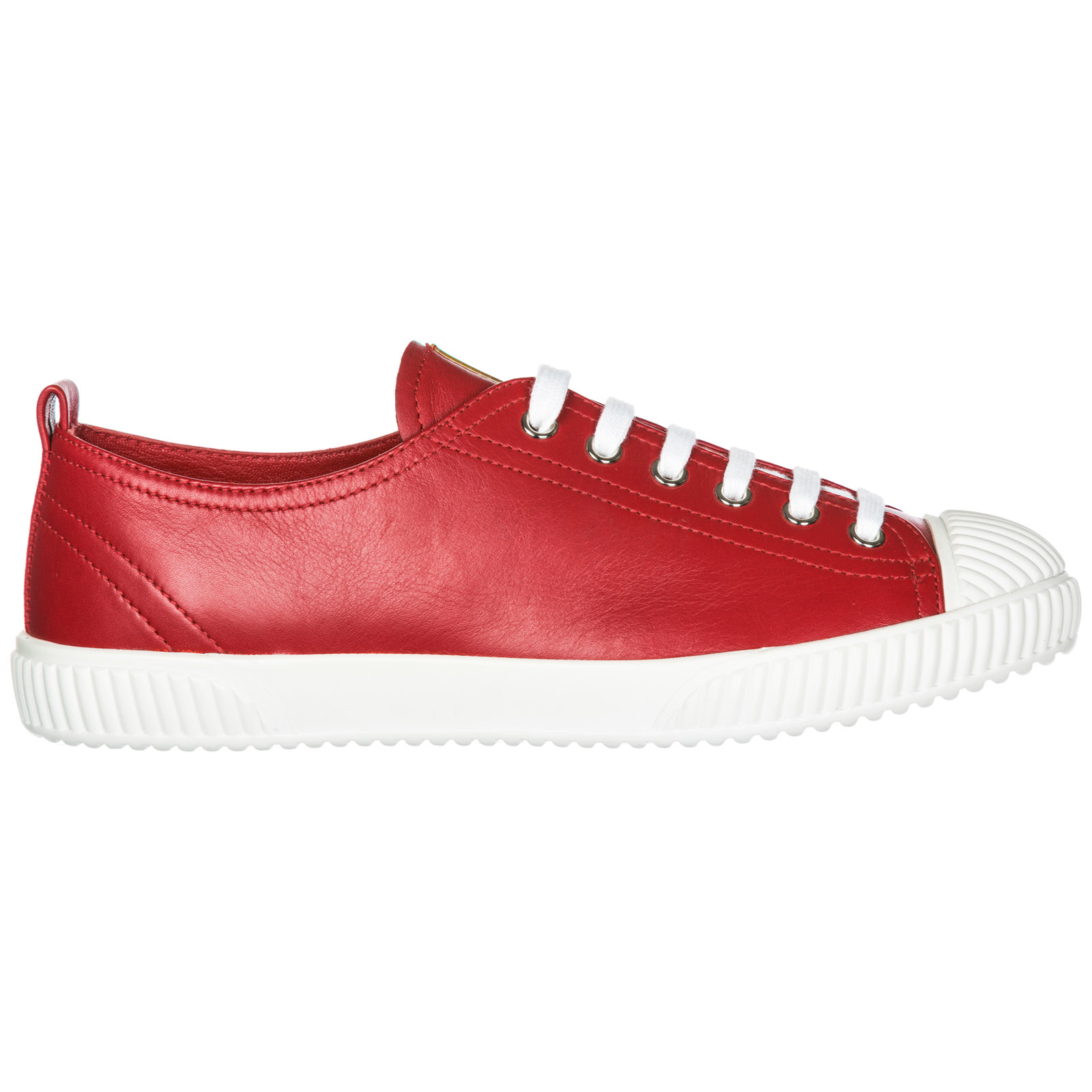 prada red trainers