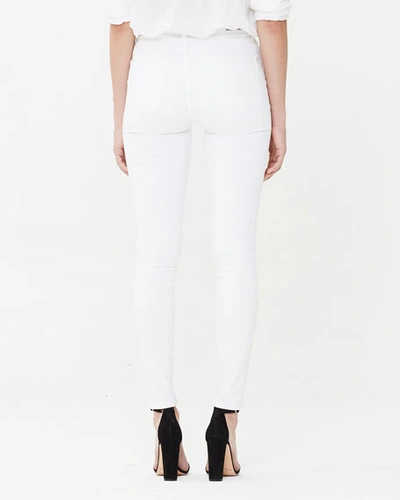 Shop Citizens Of Humanity Rocket Crop High-rise Skinny Jeans, White Sculpt