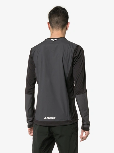 Shop Adidas X White Mountaineering Adidas By White Mountaineering Agravic Panelled Top In Black