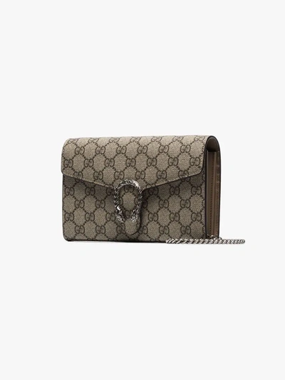 Shop Gucci 'dionysus' Umhängetasche In 8642 B.ebony Taupe