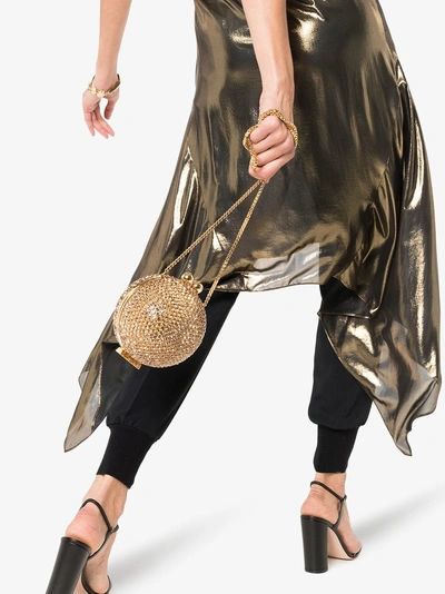 Shop Marzook 'halograph' Clutch In Gold