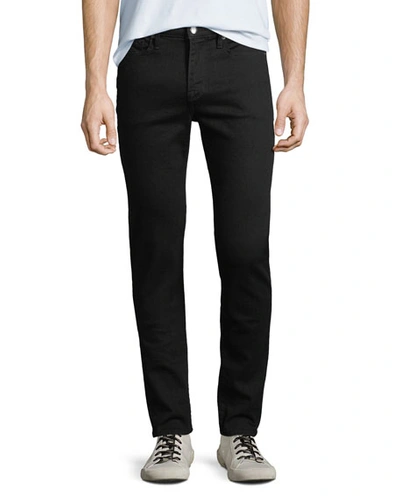 Shop Frame Men's Jagger True Skinny Super-stretch Jeans In Noir