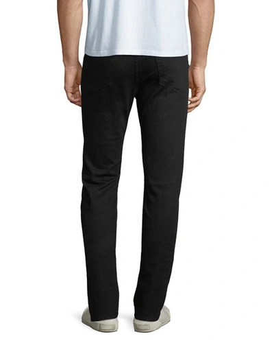 Shop Frame Men's Jagger True Skinny Super-stretch Jeans In Noir