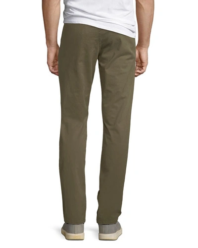 Shop Rag & Bone Men's Standard Issue Fit 2 Mid-rise Relaxed Slim-fit Chino Pants, Green Army