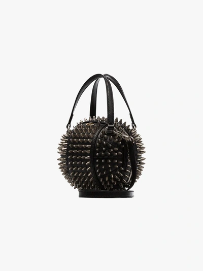 Shop Gucci Black Tifosa Metal Studded Mini Bag