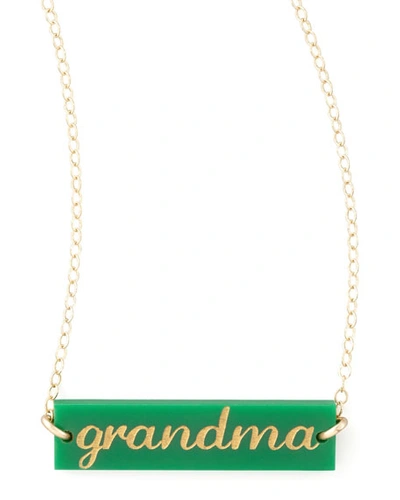 Shop Moon And Lola Somerville Necklace In Snow