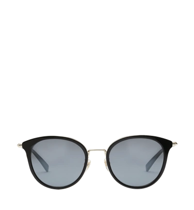 Shop Mcm Diva Frame Sunglasses In Black