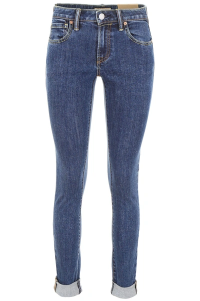 Shop Burberry Scotton Jeans In Blue (blue)