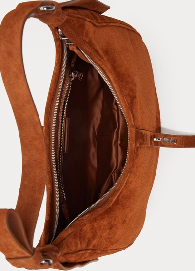 Shop Miu Miu Leather Shoulder Bag