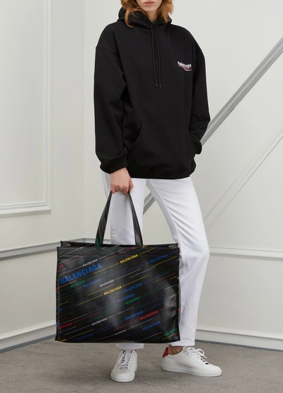 Shop Balenciaga "market Shopper" Shopping Bag In 1080