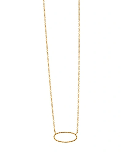 Shop Gorjana Presley Pendant Necklace, 17" In Gold