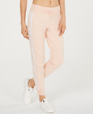 calvin klein high waisted joggers