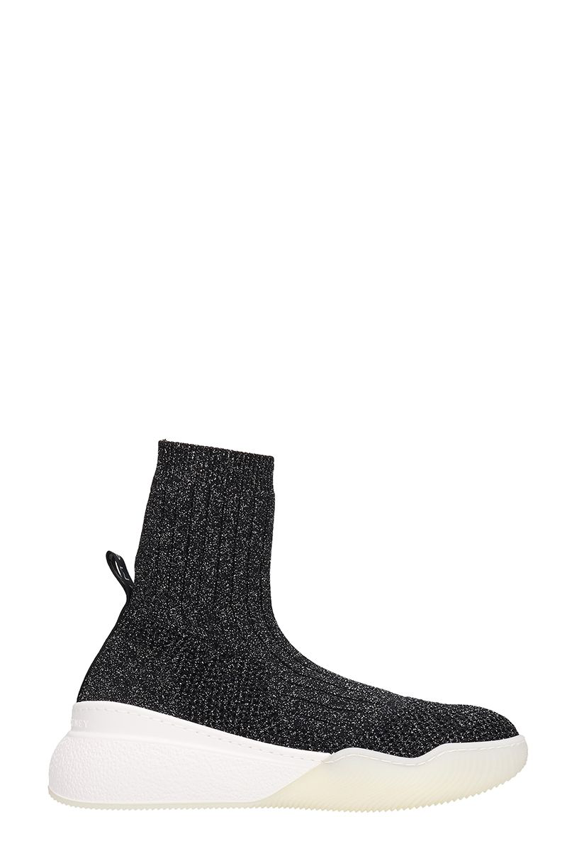 sparkle sock sneakers