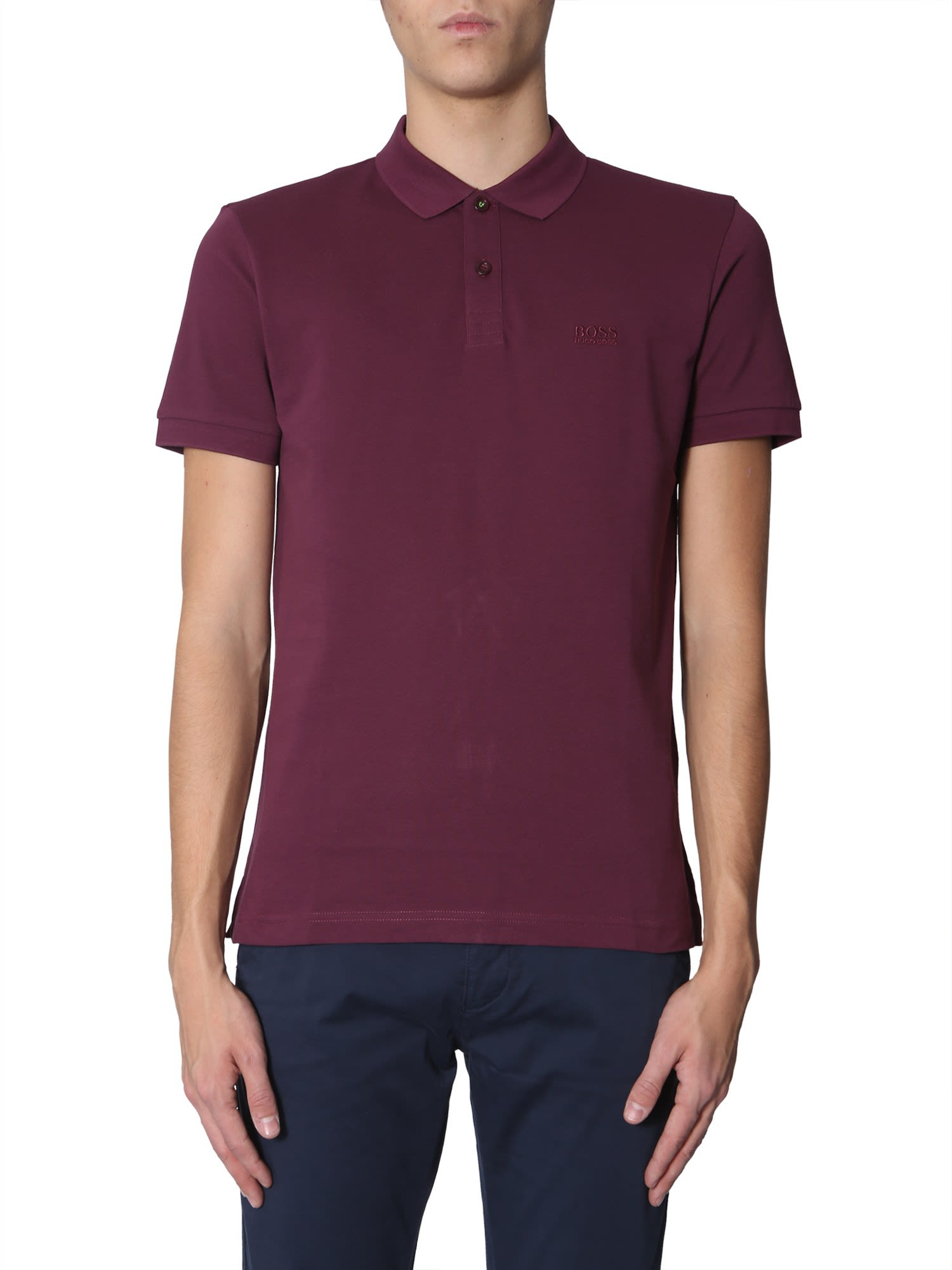 Hugo Boss Piro Polo In Bordeaux | ModeSens