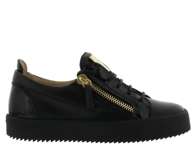 Shop Giuseppe Zanotti Nicki Sneakers In Black
