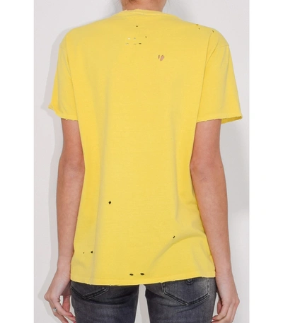 Shop R13 Sonic Youth Boy T In Yellow