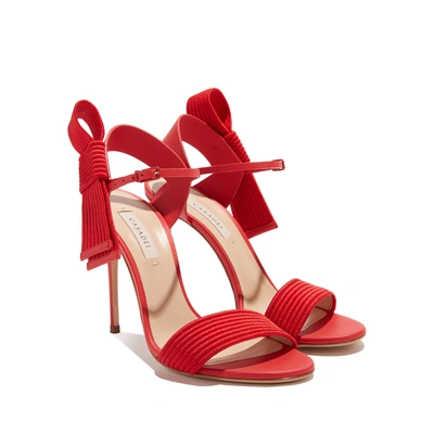 Shop Casadei Julia Aiko In Energy Red