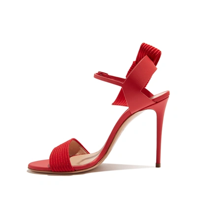 Shop Casadei Julia Aiko In Energy Red