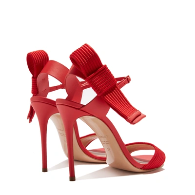 Shop Casadei Julia Aiko In Energy Red