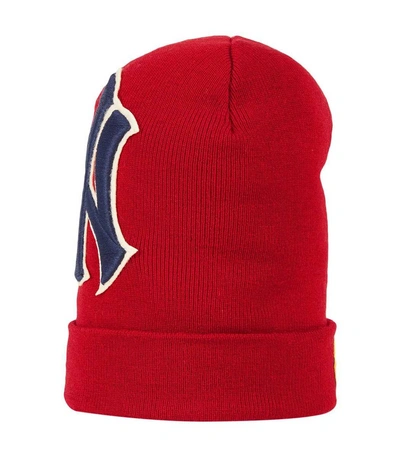 Shop Gucci Wool Hat With Ny Yankees' Patch In Red