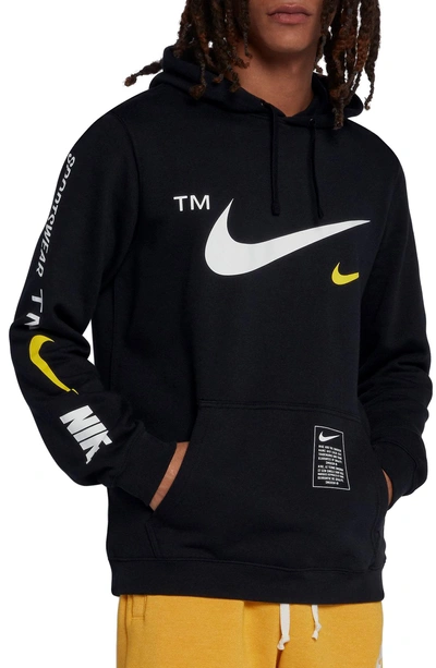 Shop Nike Nsw Club Hoodie In Black