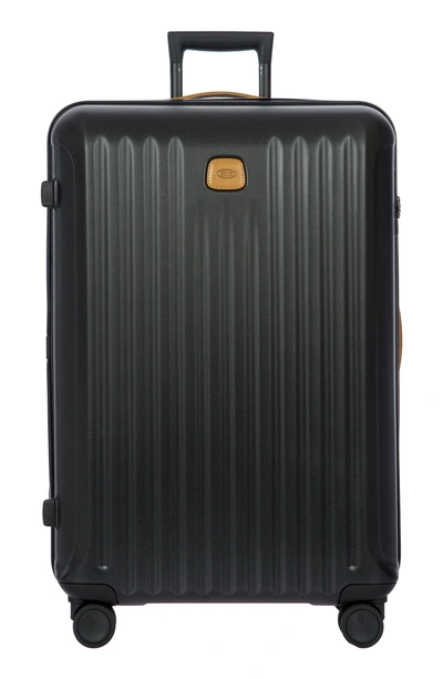 Shop Bric's Capri 32-inch Spinner Suitcase - Black In Matte Black