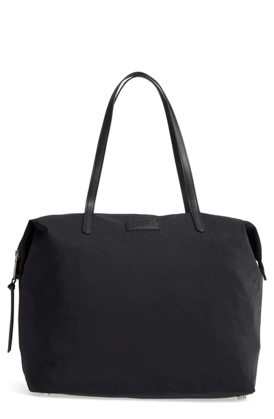 Shop Rebecca Minkoff Washed Nylon Tote - Black