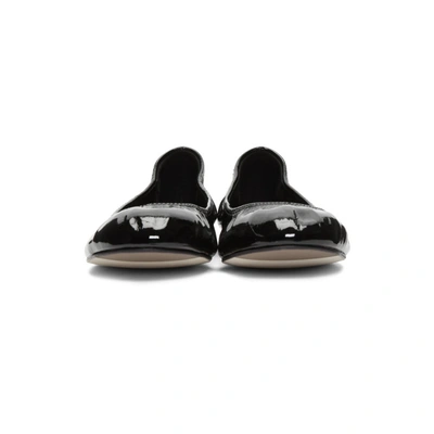 Shop Lanvin Black Classic Ballerina Flats In 10 Black