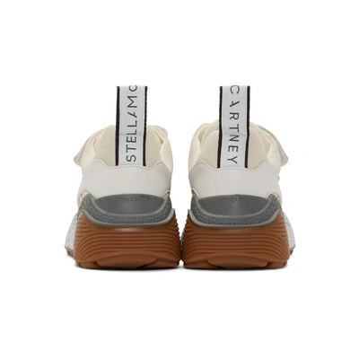 Shop Stella Mccartney White Eclypse Sneakers In 9026 - T.w/