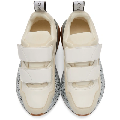 Shop Stella Mccartney White Eclypse Sneakers In 9026 - T.w/