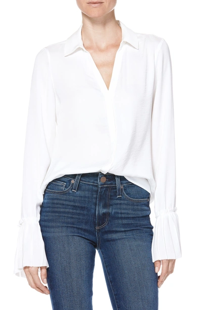 Shop Paige Abriana Shirt In White