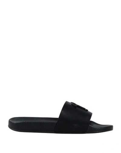 Shop Giuseppe Zanotti Sandals In Black
